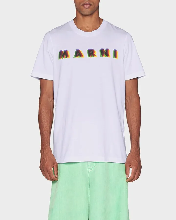 Men's Multi-Logo Crew T-Shirt