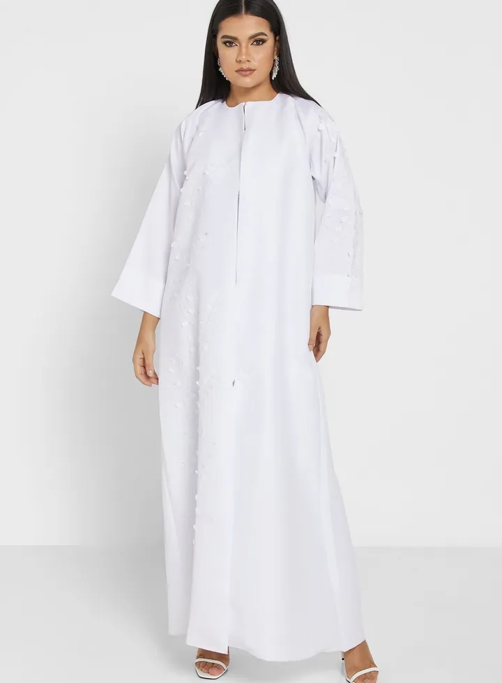 Applique Detail Abaya