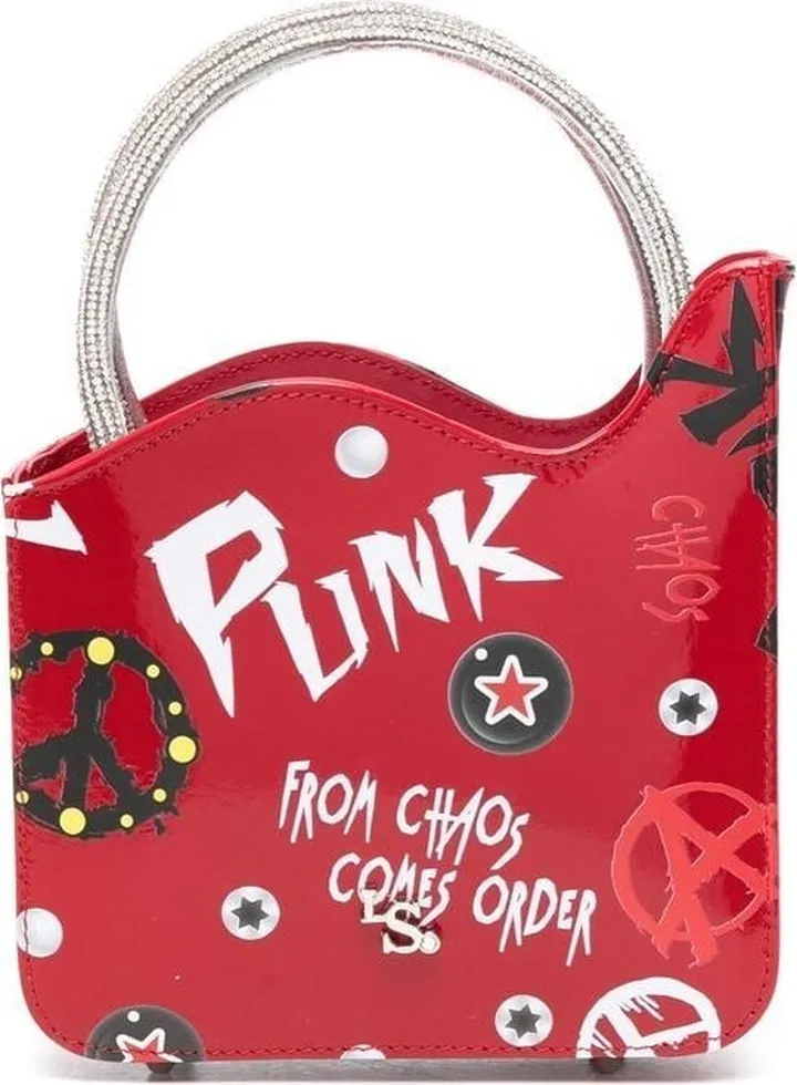 Ivy punk-print mini bag