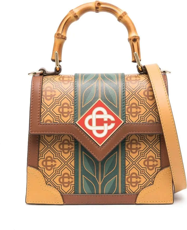 mini Laurel Jeanne leather tote bag