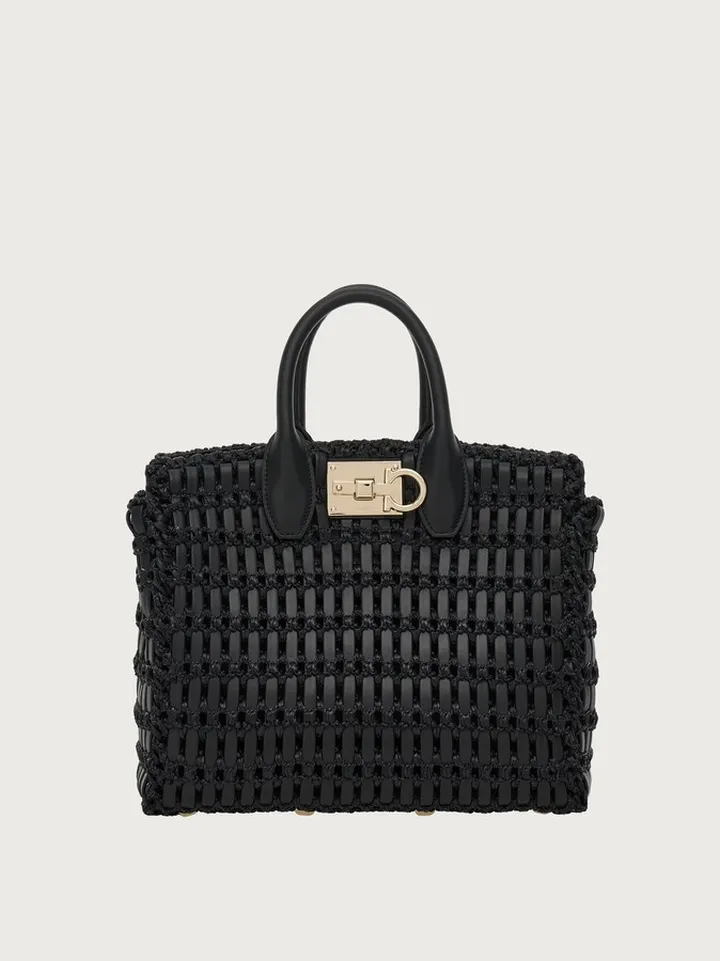 Ferragamo Women Ferragamo Studio Box bag Black