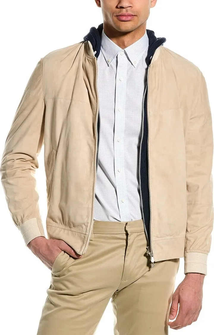 Brunello Cucinelli Suede Jacket