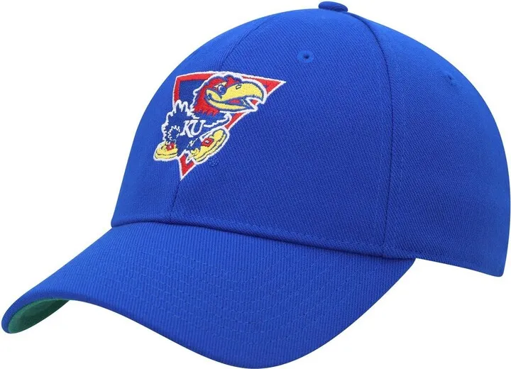 Men's adidas Royal Kansas Jayhawks Vault Slouch Flex Hat