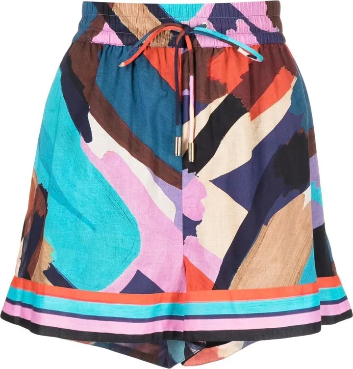 Malaga graphic-print shorts