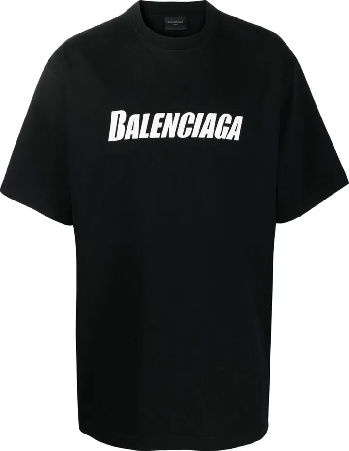 logo-print cotton T-shirt