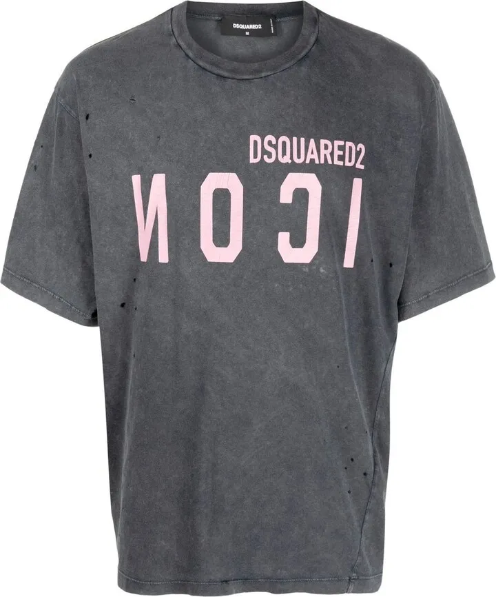 logo-print T-shirt
