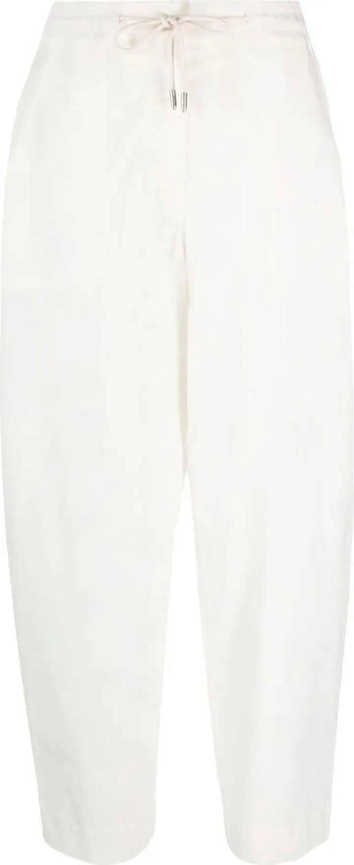 Straight-Leg Organic Cotton Trousers