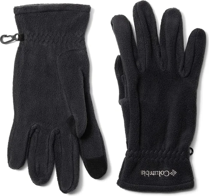 Columbia Steens Mountain Fleece Gloves (Black) Extreme Cold Weather Gloves