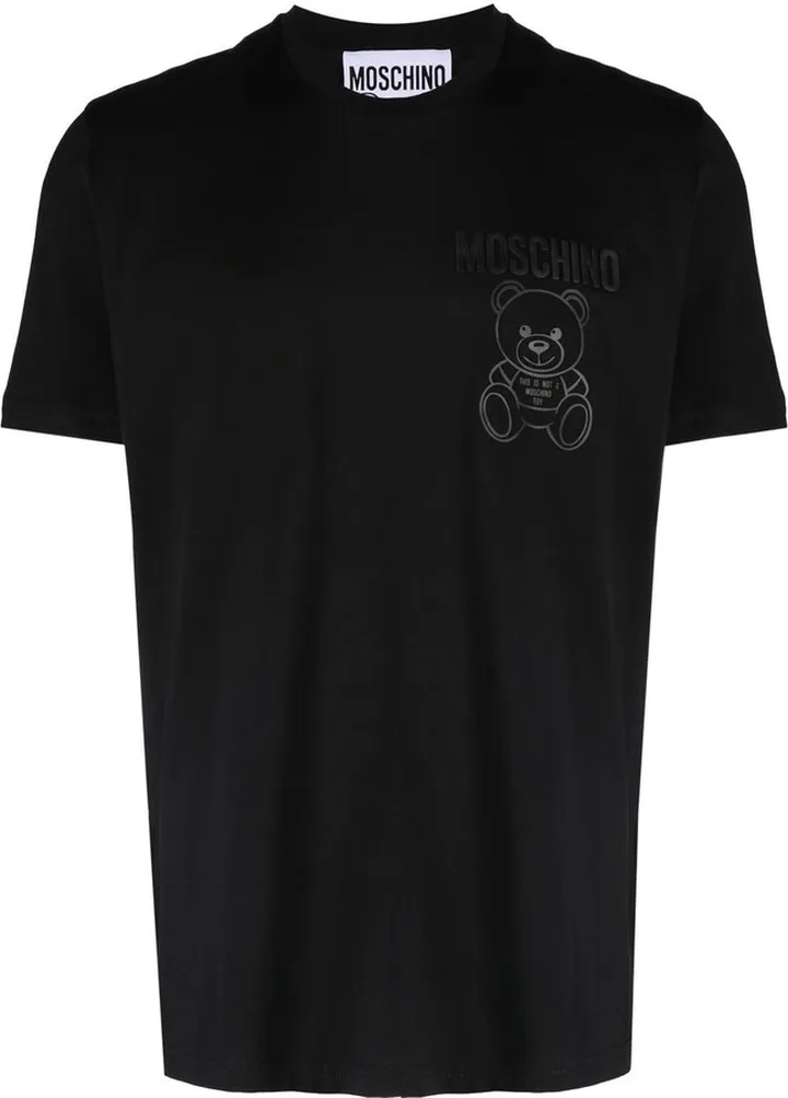 MOSCHINO- Cotton T-shirt With Logo