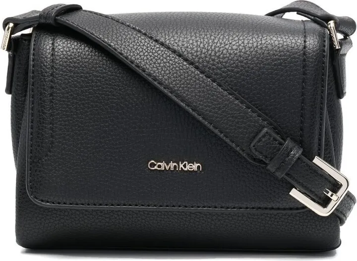 Logo-Plaque Crossbody Bag