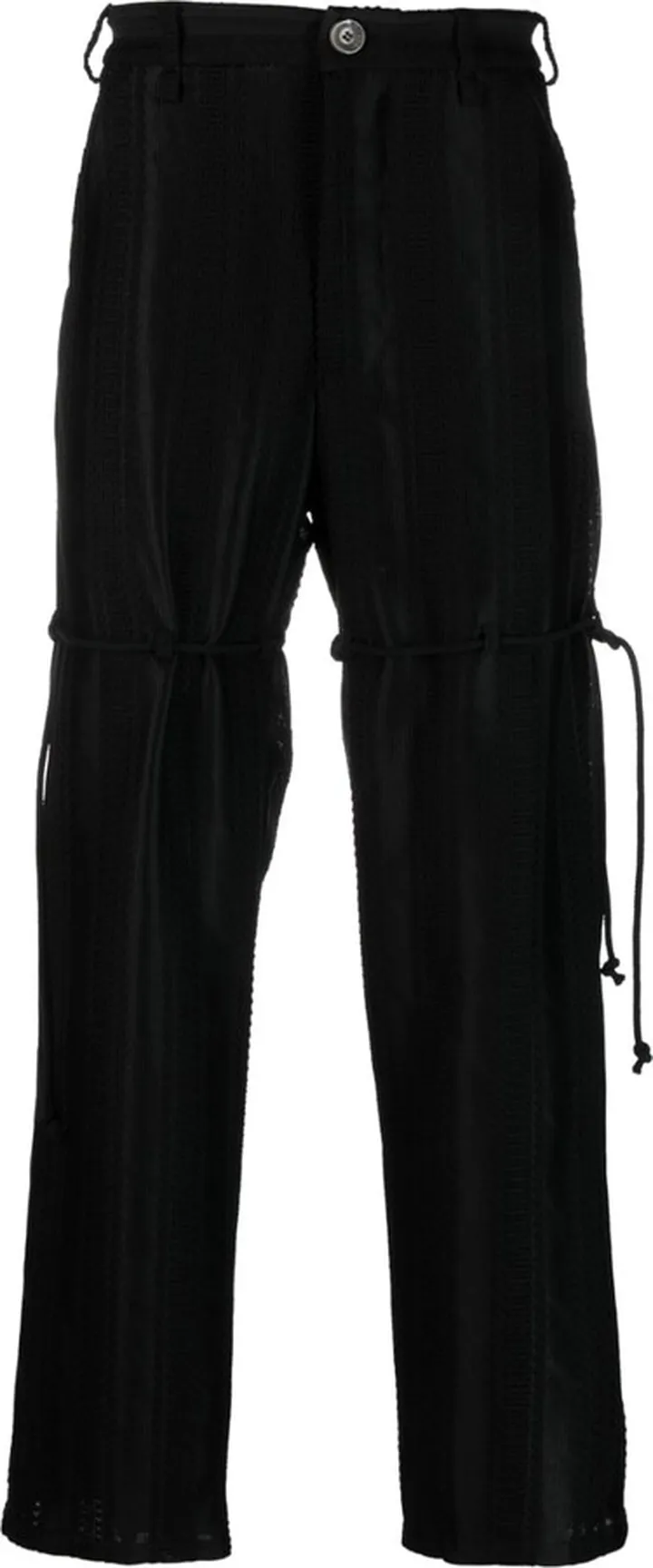 Knitted Wide-Leg Trousers