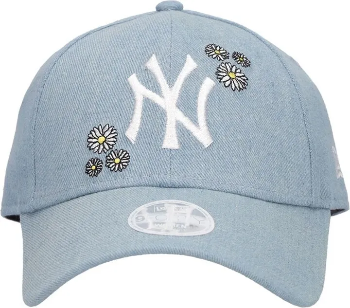 NY denim embroidered 9Forty cap
