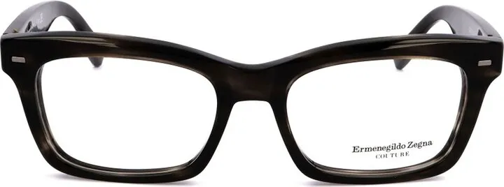 Ermenegildo Zegna Rectangle-Frame Glasses