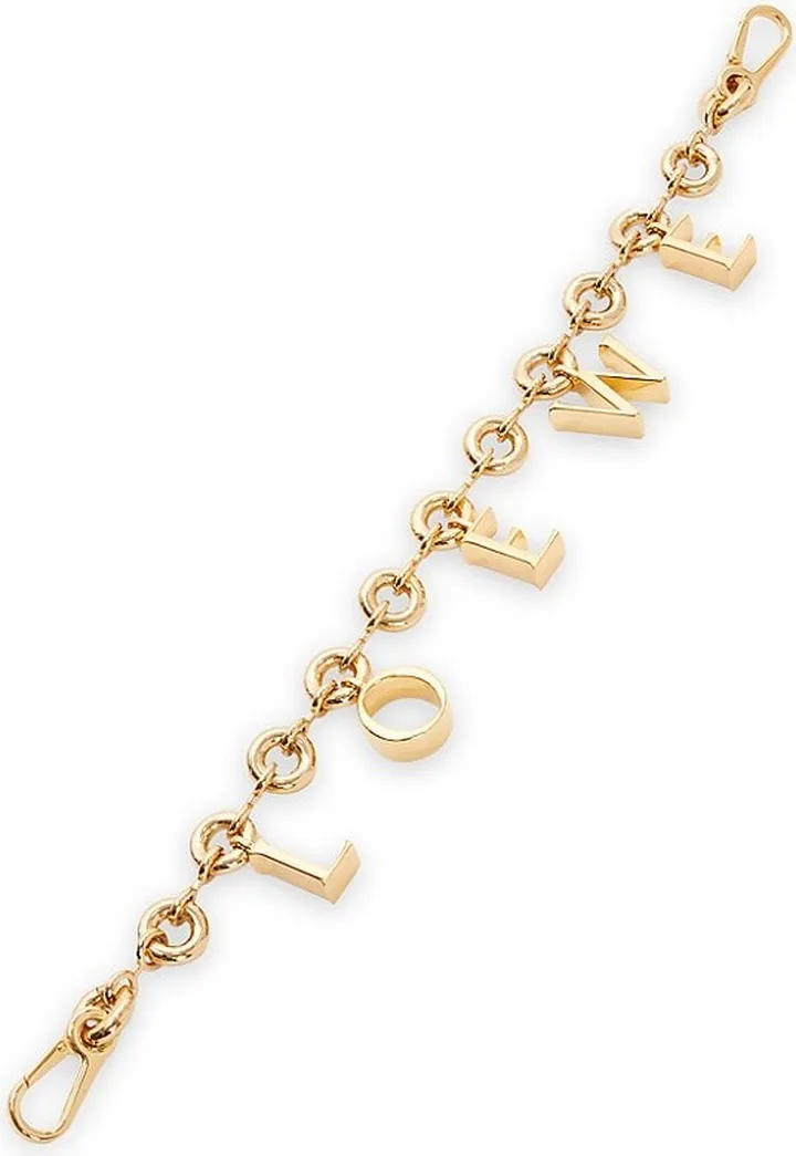 Goldtone Donut Chain Charm