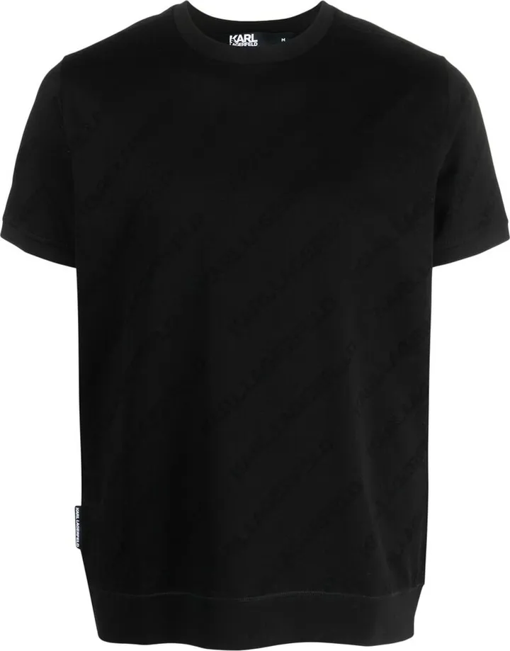 logo-monogram cotton T-shirt