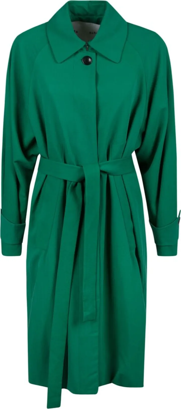 Drapey Suiting Trench