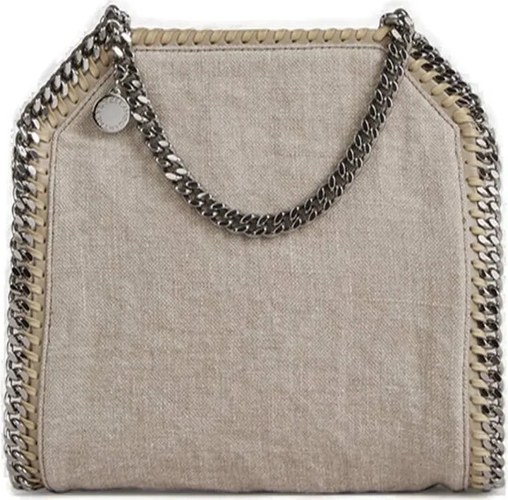 Stella McCartney Falabella Logo Charm Small Tote Bag