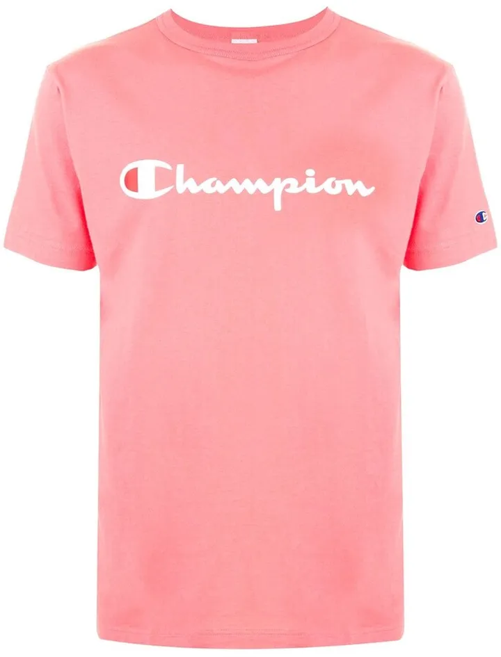 logo print crew neck T-shirt