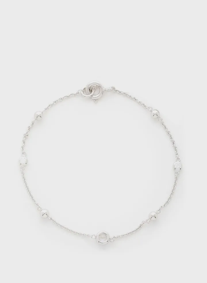 Logo Beaded Bracelet