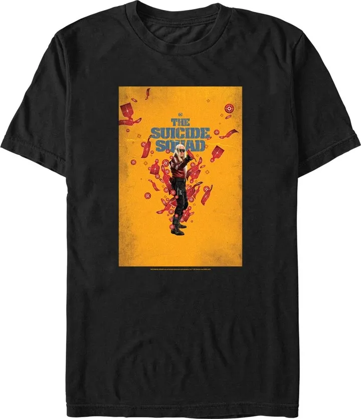 Men's The Suicide Squad Savant Poster T-Shirt - Black - Medium