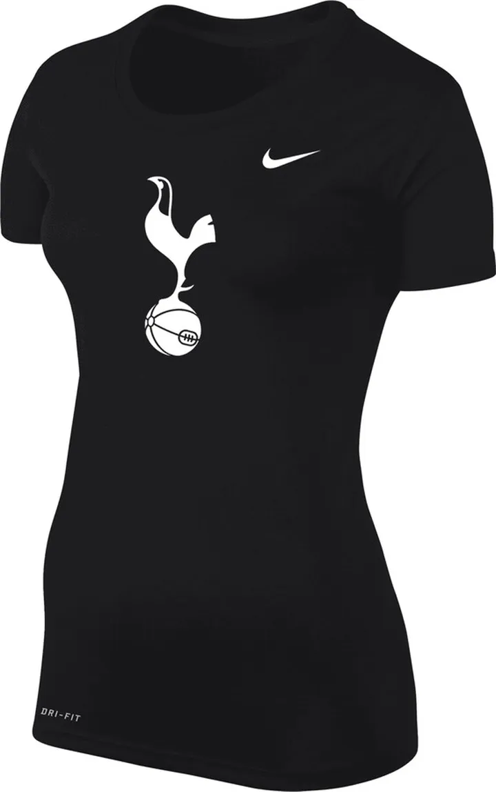 Tottenham Nike Women's Dri-FIT T-Shirt in Black