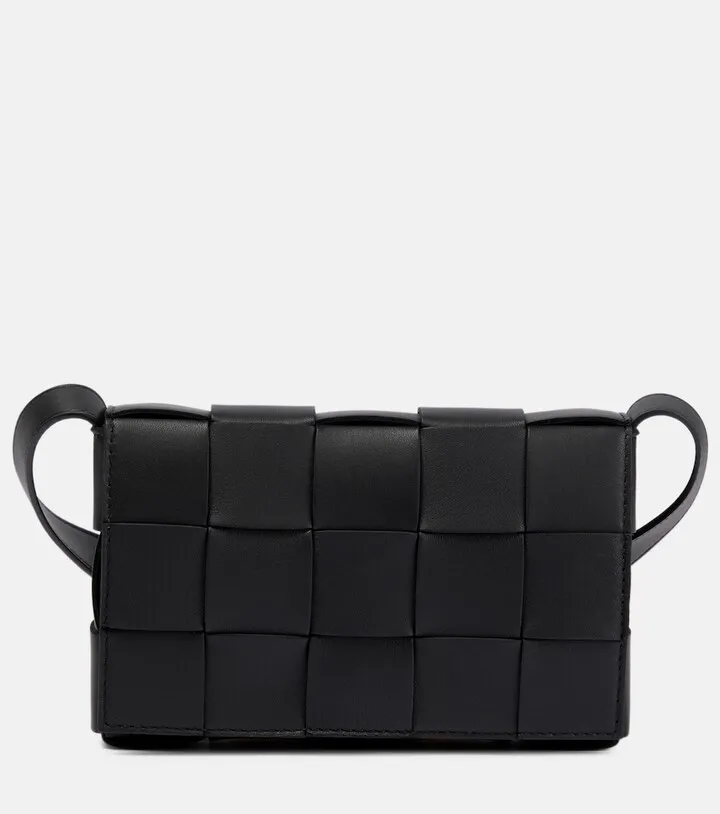 Cassette Small leather shoulder bag