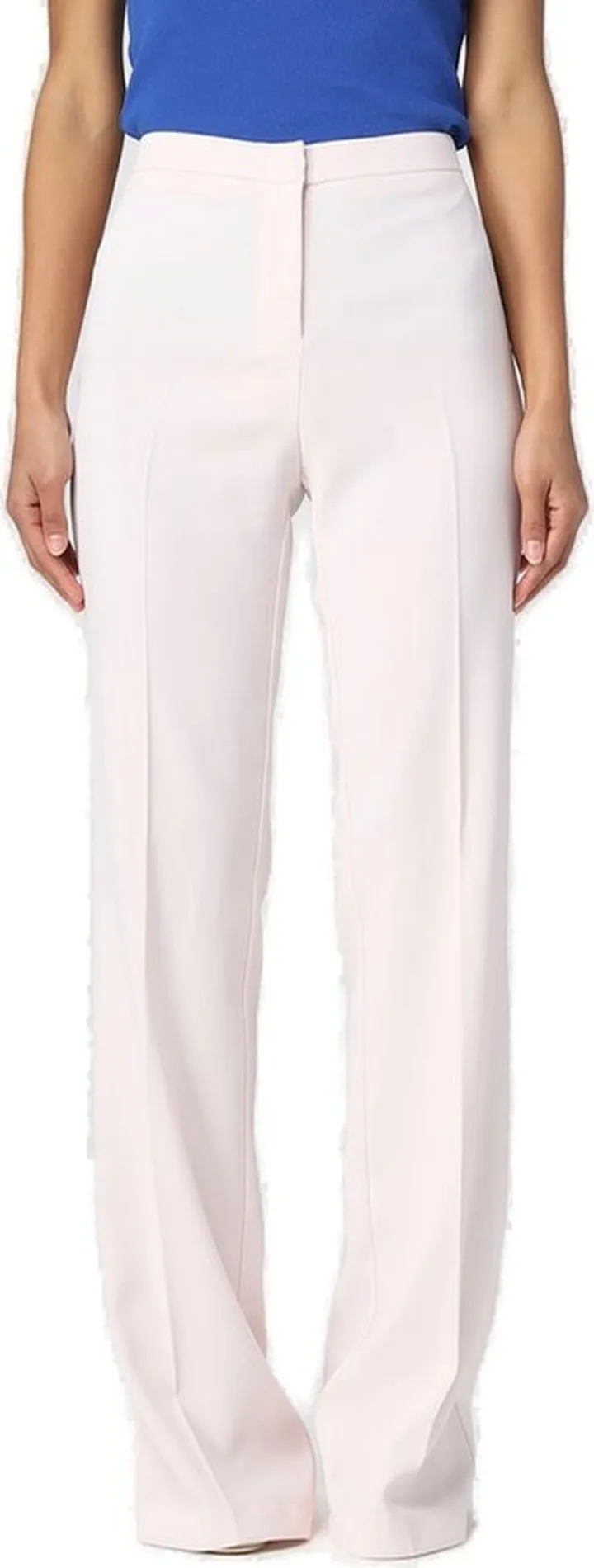 Pinko High-Waist Straight-Leg Trousers
