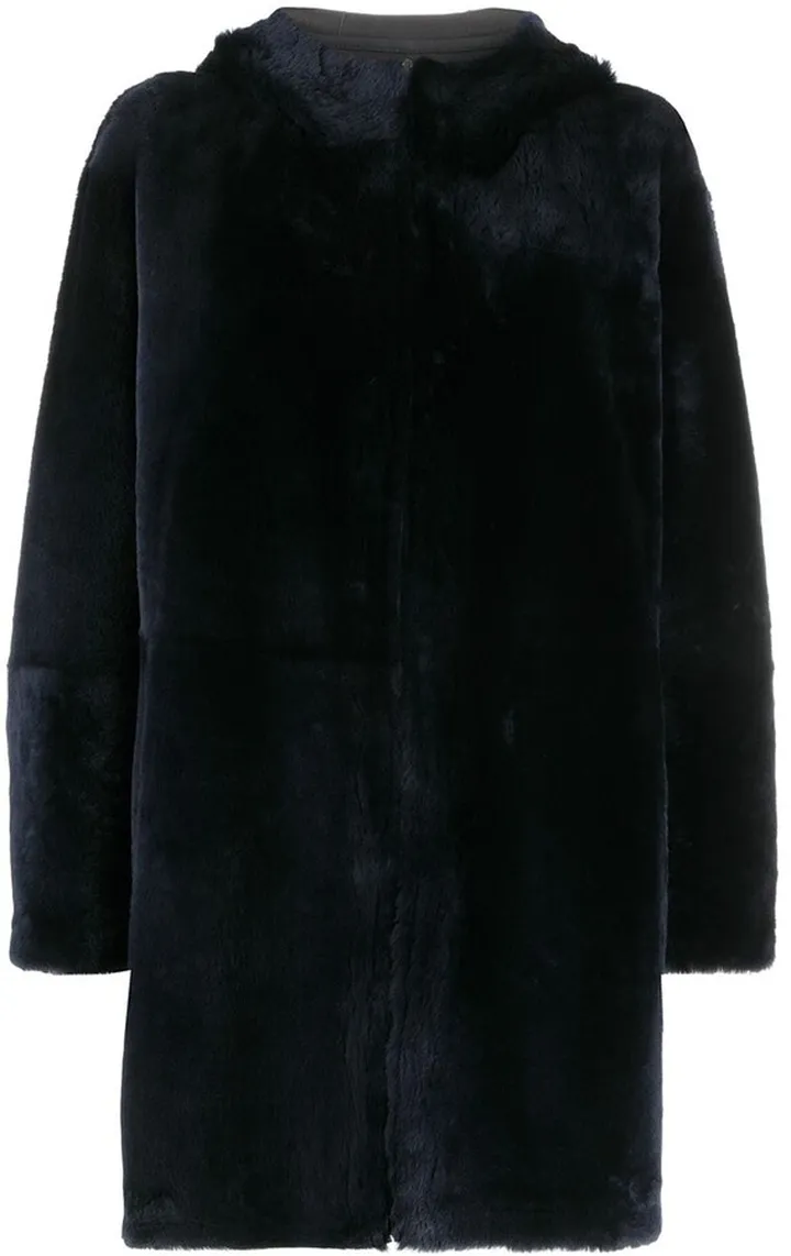 Reversible Hooded Coat