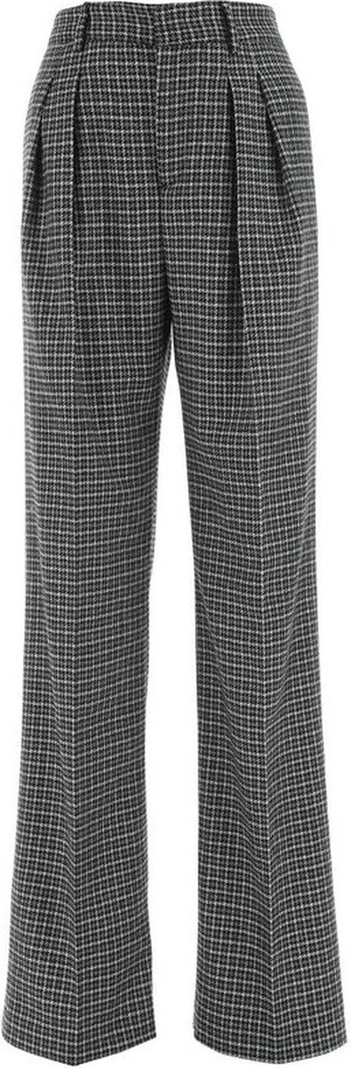 REDValentino Checked Straight Leg Trousers