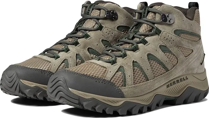 Merrell Oakcreek Mid Waterproof (Boulder) Men's Shoes