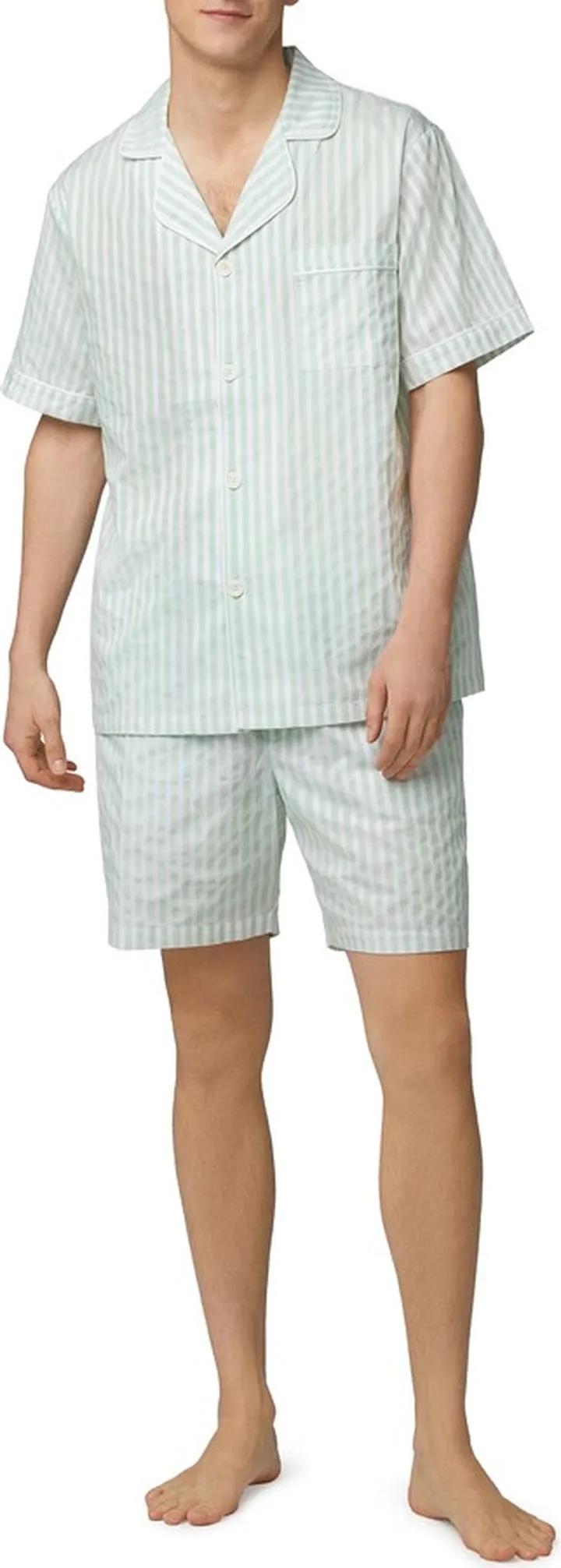 Stripe Organic Cotton Short Pajamas