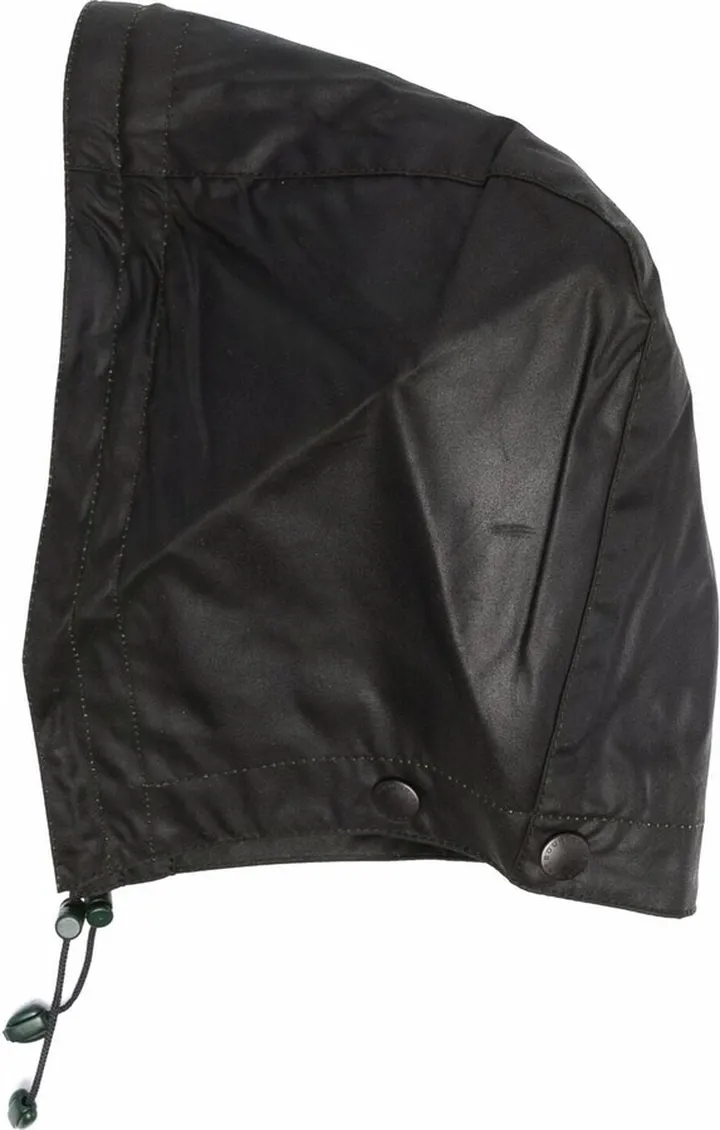 BARBOUR- Waxed Cotton Hood