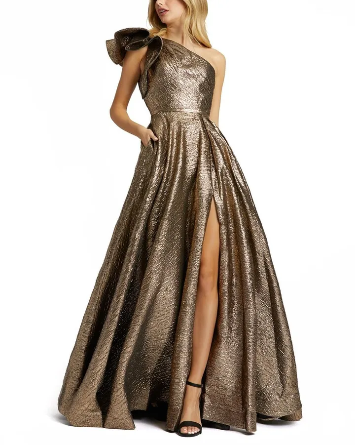 One Shoulder Gown