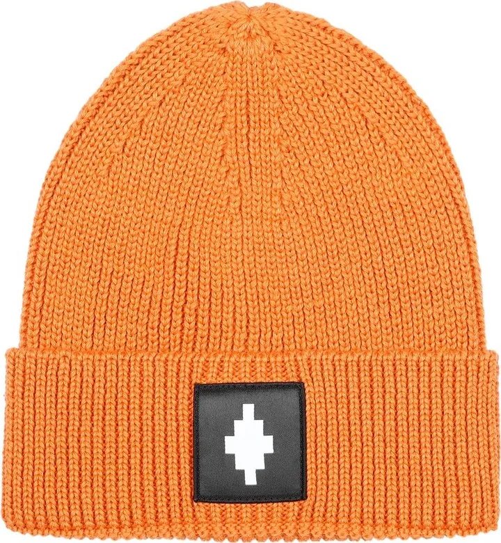 Marcelo Burlon County Of Milan Logo Patch Beanie