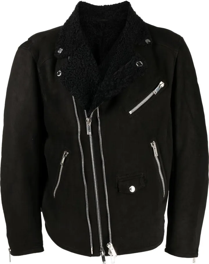Suede Biker Jacket