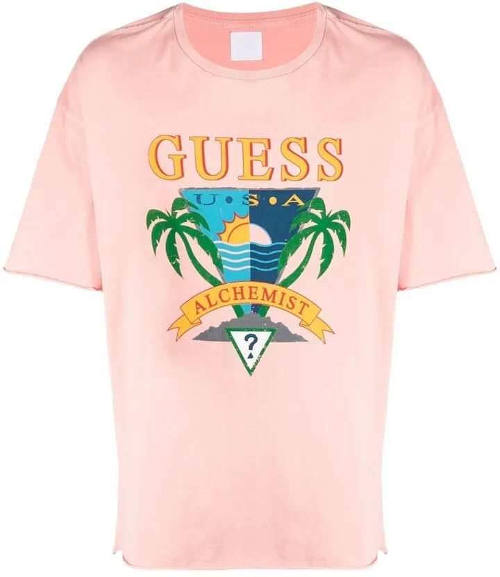 x GUESS graphic print T-shirt