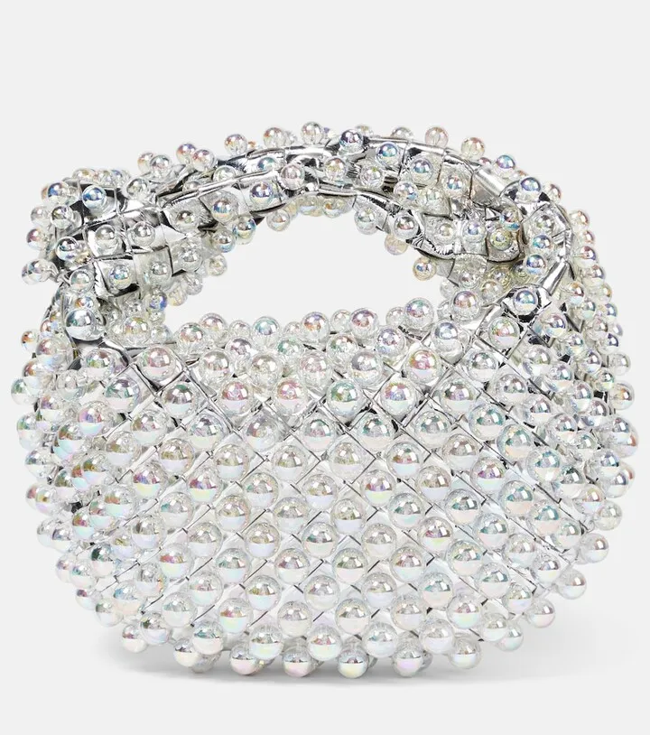 Jodie Mini embellished leather tote bag