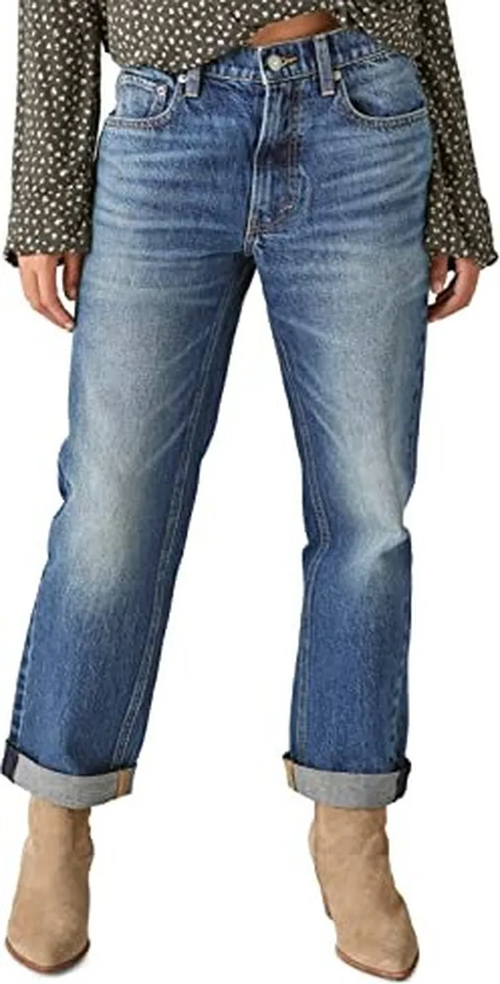 Lucky Brand womens Mid Rise Boy