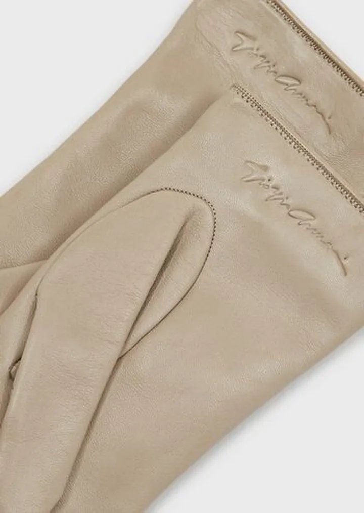 Nappa leather gloves