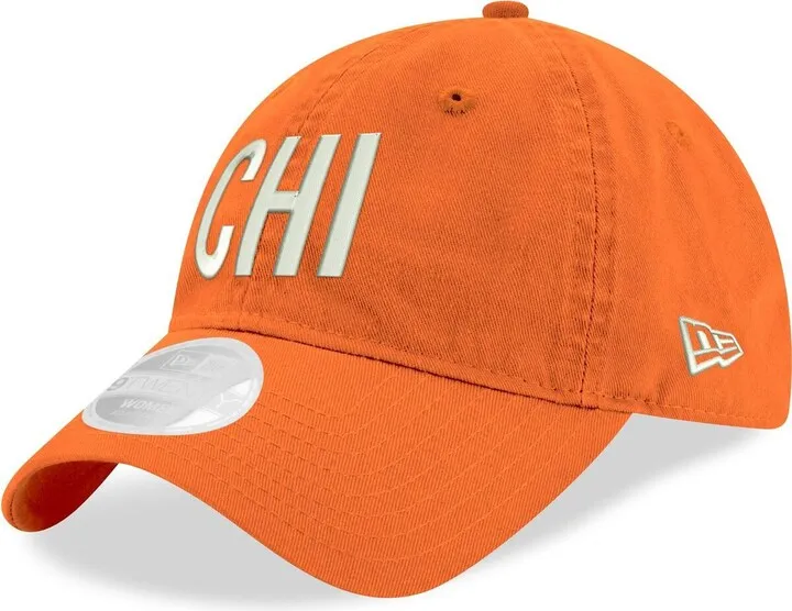 Women's New Era Orange Chicago Bears Hometown 9TWENTY Adjustable Hat