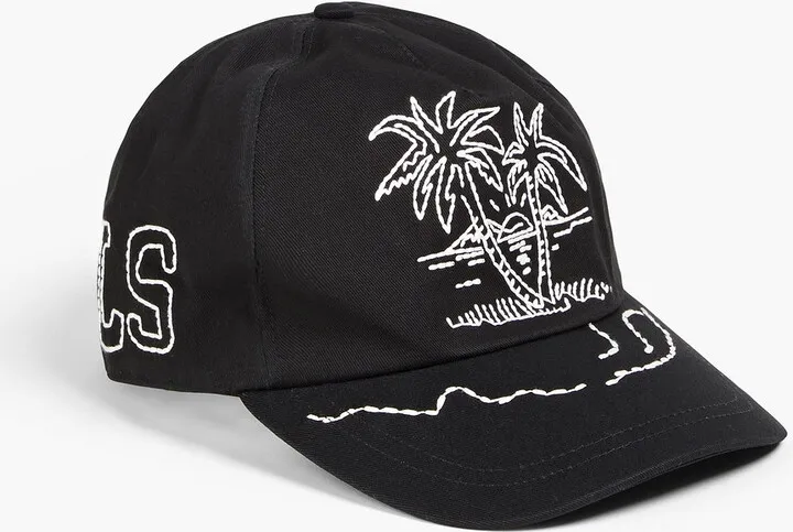 Embroidered twill baseball cap