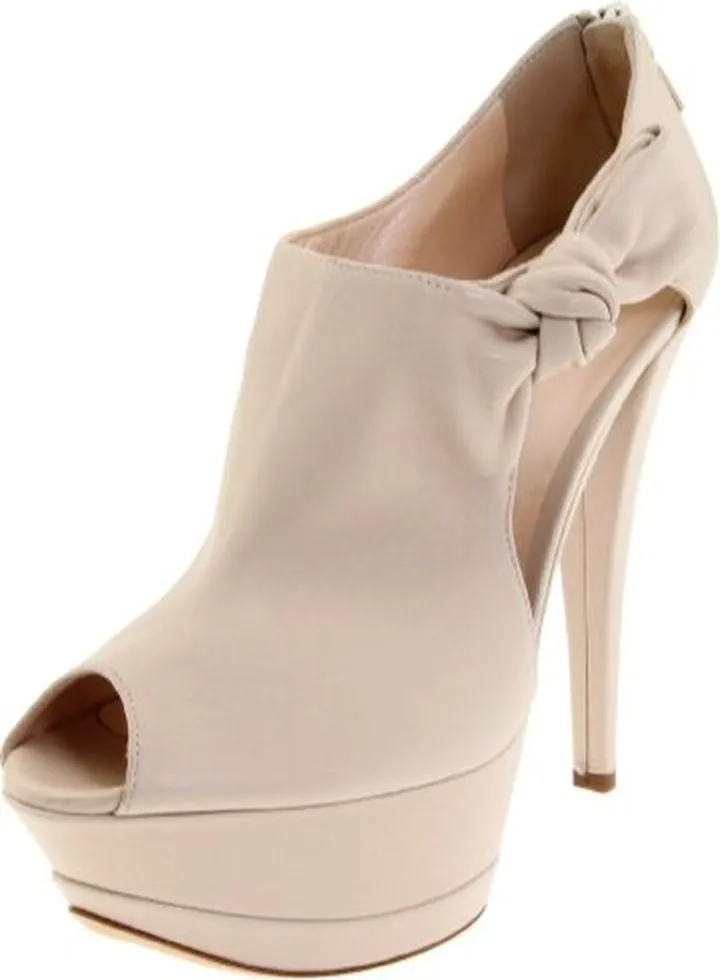 Casadei Women's 8044 Triple Platform Peeptoe Bootie
