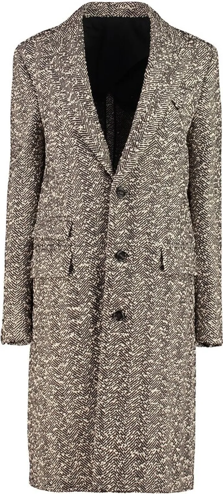 Bottega Veneta Single Breasted Buttoned Coat