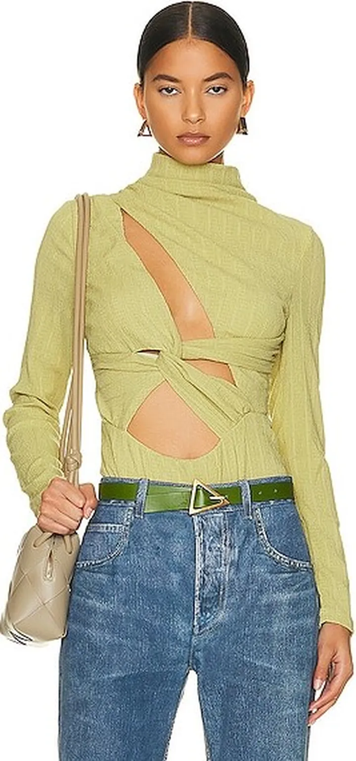 Atoir Vincent Bodysuit in Green