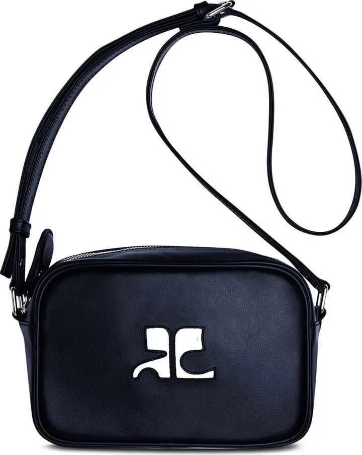 Logo-Patch Detail Shoulder Bag