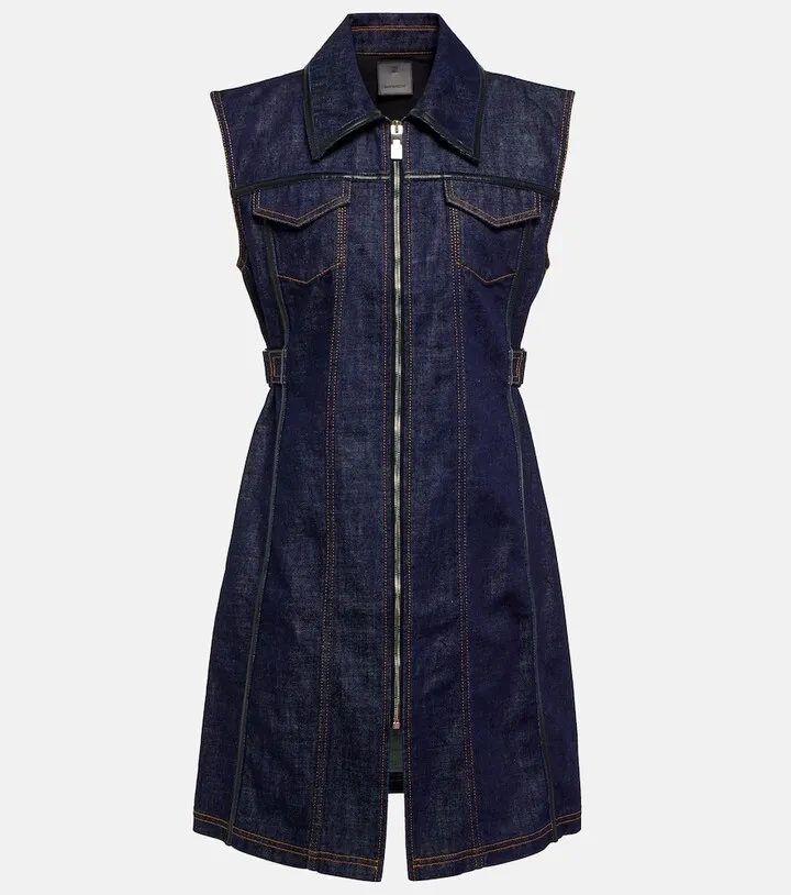 Denim minidress