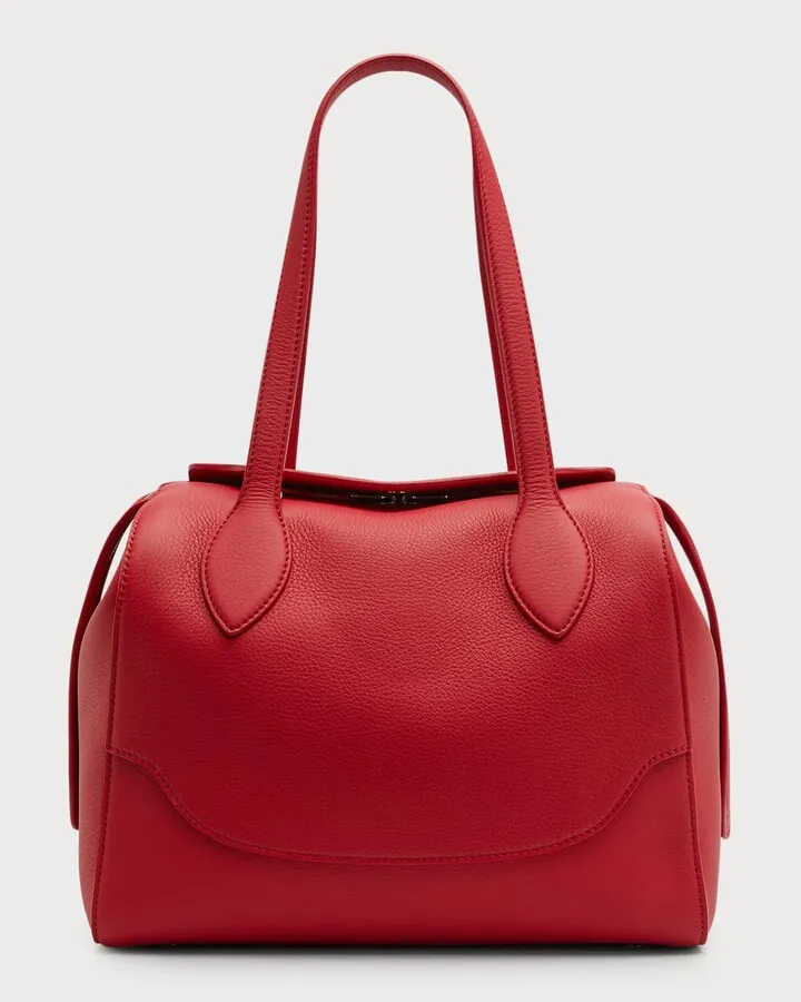Sesia Happy Day Leather Tote Bag
