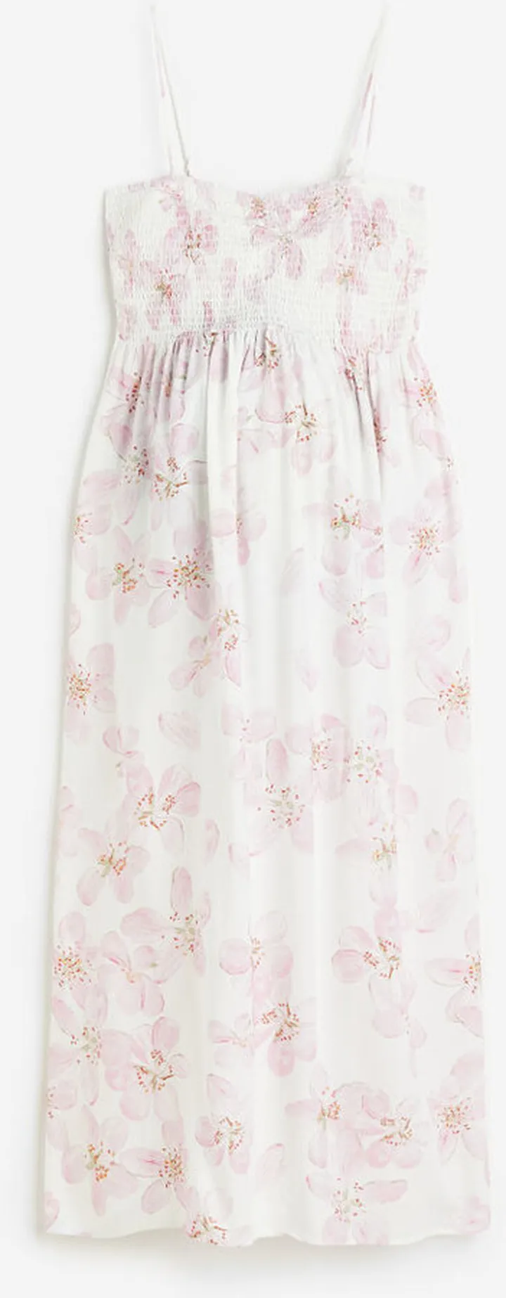 MAMA Smocked-bodice Dress