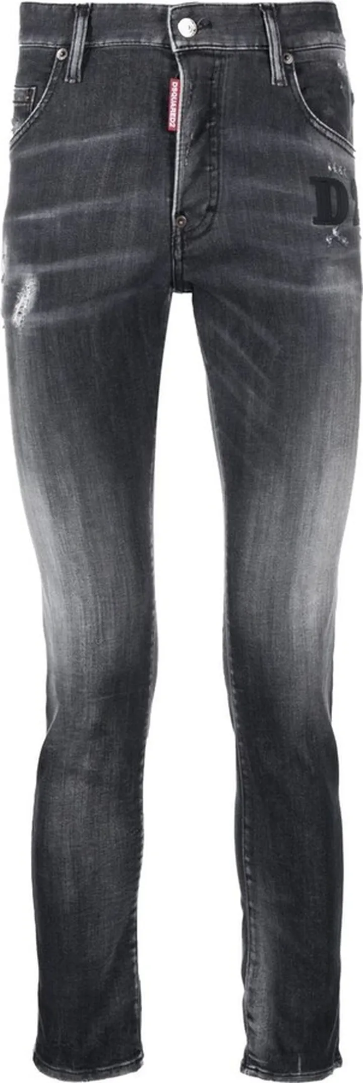 Faded Skinny-Fit Jeans