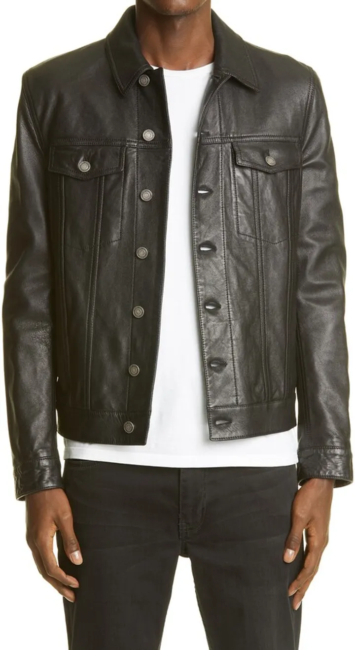 Leather Trucker Jacket